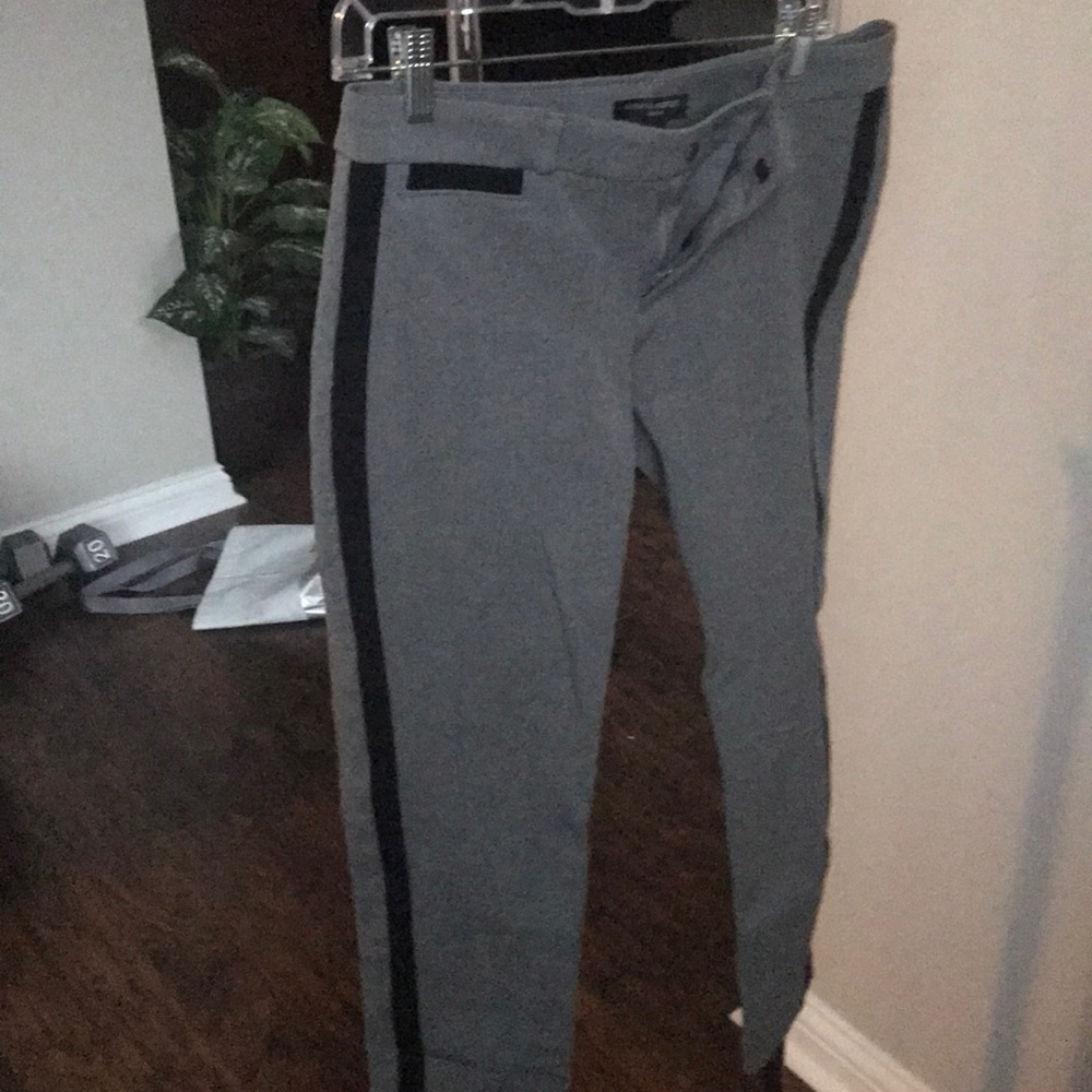 Banana Republic Sloan Grey Dress Pants with piping